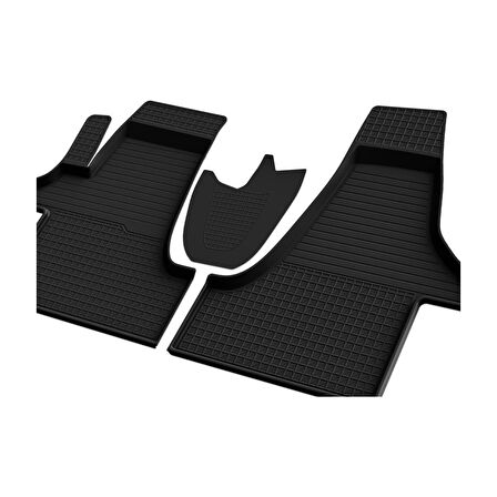 Volkswagen Transporter T6 2015-2019 4d Havuzlu Kauçuk Paspas Bmy