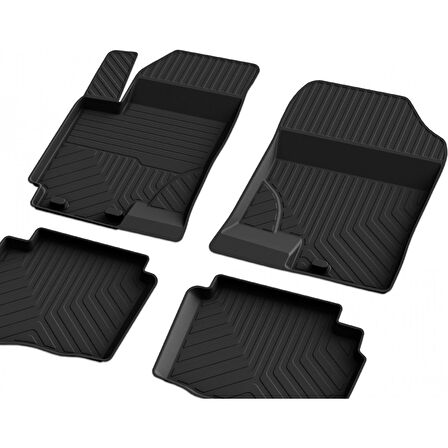 Hyundai Bayon 2021 ve Üzeri 4d Havuzlu Kauçuk Paspas Bmy