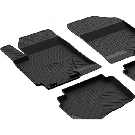 Hyundai Bayon 2021 ve Üzeri 4d Havuzlu Kauçuk Paspas Bmy