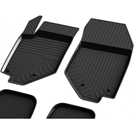 Opel Mokka B Elektrikli 2023 ve Üstü 4d Havuzlu Kauçuk Paspas Bmy