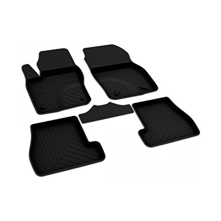Ford Focus 3 2011-2015 4d Havuzlu Kauçuk Paspas Bmy