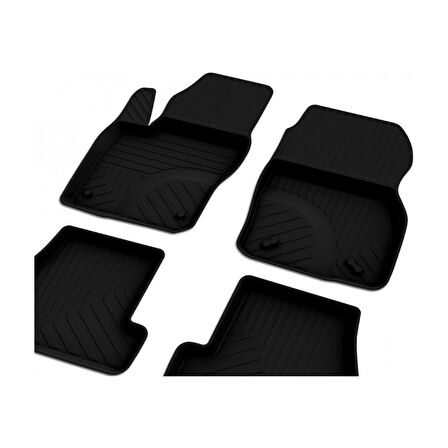 Ford Focus 3 2011-2015 4d Havuzlu Kauçuk Paspas Bmy