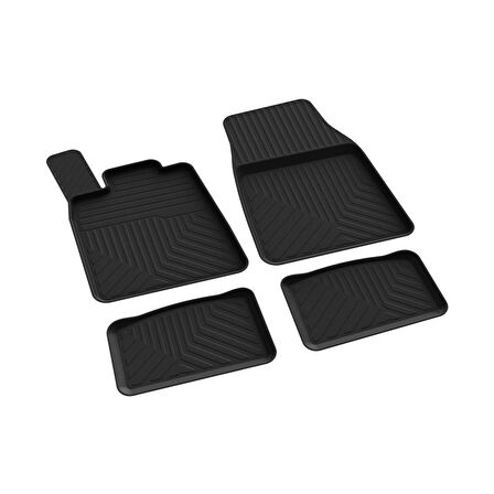 Porsche Taycan 2020 ve Üstü 4d Havuzlu Kauçuk Paspas Bmy