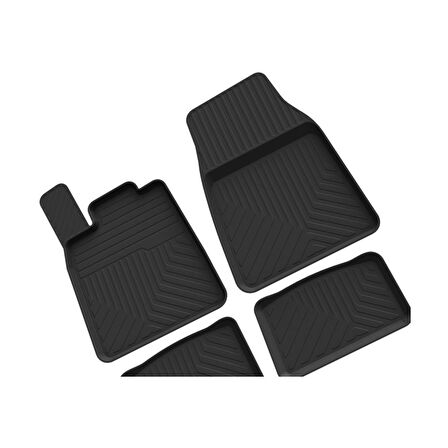 Porsche Taycan 2020 ve Üstü 4d Havuzlu Kauçuk Paspas Bmy