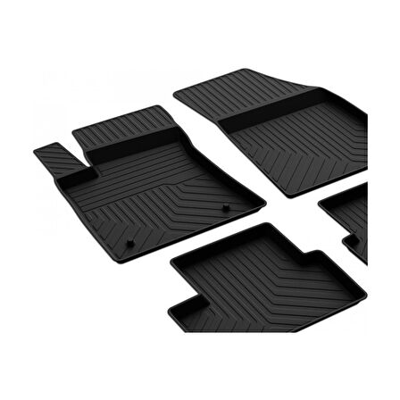 Renault Megane 4 2016 ve Üstü 4d Havuzlu Kauçuk Paspas Bmy