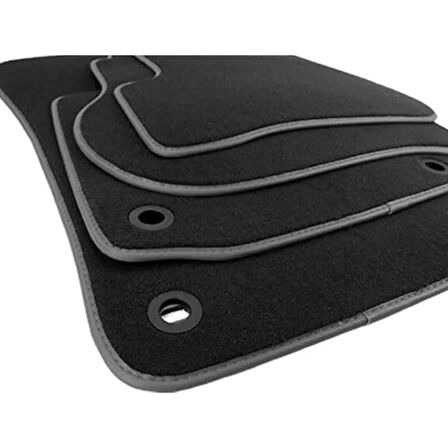 Volkswagen Golf 5 2003-2008 Siyah Oto Halı Paspas Bmy