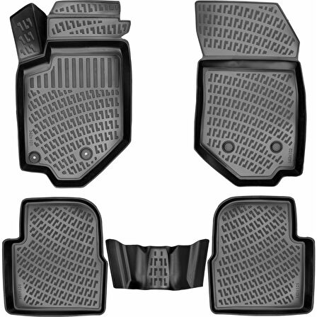 Citröen C4X 2023 Sonrası 3D Araca Özel Havuzlu Paspas Bmy