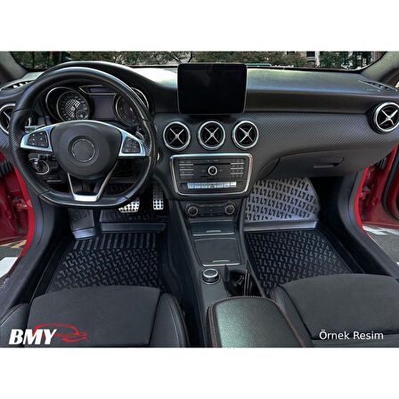 Renault Duster Eco G & E-Tech Full Hibrit 4x2 2024 Sonrası 3D Araca Özel Havuzlu Paspas Bmy