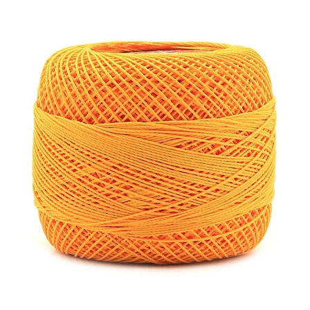 3009 - Etamin Ve Kanaviçe İpliği 6 Kat 25gr - Koyu Sarı