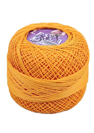 3009 - Etamin Ve Kanaviçe İpliği 6 Kat 25gr - Koyu Sarı