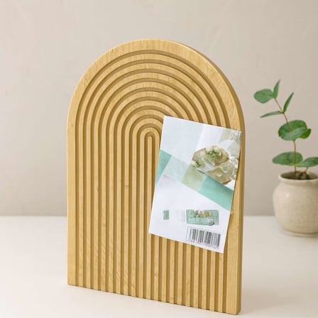 bambu servis tepsisi sunum tahtası 22x32 cm (çift taraflı)