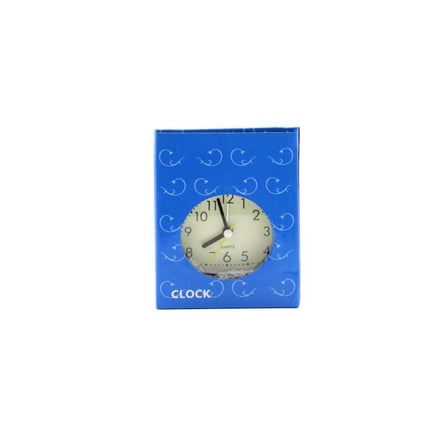 Twin Bell Metal Masa Çalar Saat - Pilli, Işıklı (Çap 7.2 cm)