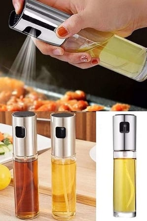 sprey cam şişe zeytinyağı sirke yağ püskürtücü yağdanlık 100 ml