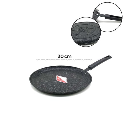 30 cm Döküm Krep Tava