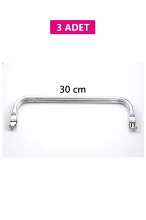 Gizli Metal Çanta Bursu – 3 Adet - 30 cm - Metal Çanta Aparatı Çanta Aksesuarı