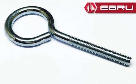 Kapalı Metrik Kanca M6x60 - 100 Adet