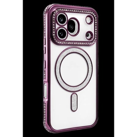 Huawei Honor 600 Pro Joke Simli Magneticsafe Kılıf - Derin Mor