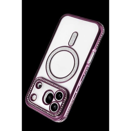 Huawei Honor 600 Pro Joke Simli Magneticsafe Kılıf - Derin Mor