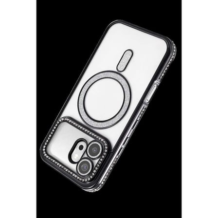 Huawei Honor 600 Joke Simli Magneticsafe Kılıf - Siyah