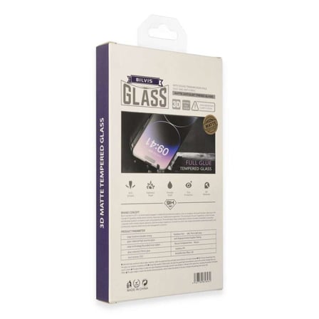 İphone 14 Bilvis 3d Mat Cam Ekran Koruyucu