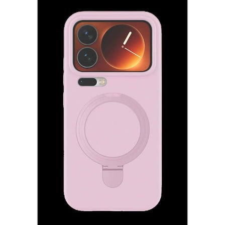 Mi 17 Pro Regal Magsafe Standlı Kapak - Açık Pembe