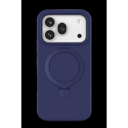Huawei Honor 600 Pro Regal Magsafe Standlı Kapak - Lacivert
