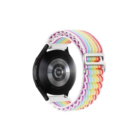 Watch 22mm Kr410 Kumaş Kordon - Gökkuşağı