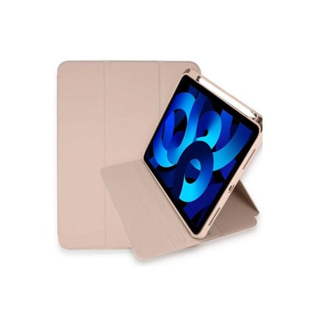 İpad Pro 11 (2021) Kılıf Ling 360 Kalemlikli Tablet Kılıf - Rose