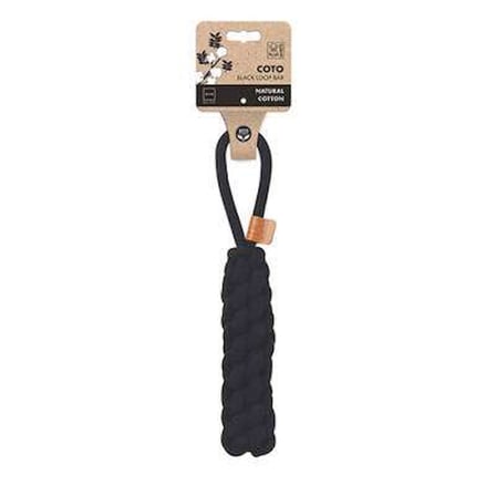 Örgü Köpek Oyuncağı Siyah 34 Cm