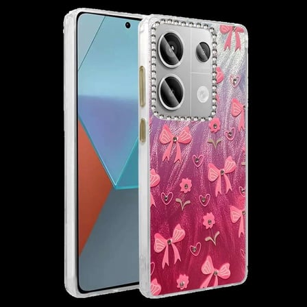Redmi Note 13 Pro 4G Kılıf Blade Aynalı Desenli Kapak - Desen 3