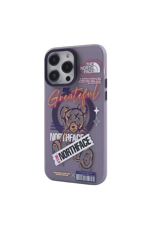 iPhone 14 Pro Kılıf Apollo Magneticsafe Desenli Kapak - Apollo Mor - 2