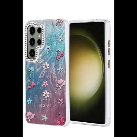 Galaxy S25 Ultra Kılıf Blade Aynalı Desenli Kapak - Desen 4