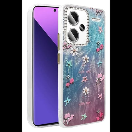 Redmi Note 13 Pro Plus Kılıf Blade Aynalı Desenli Kapak - Desen 4