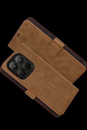 Mi 15T Trend S Plus Kapaklı Kılıf - Taba