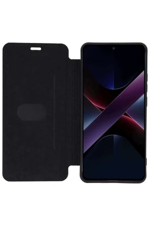 Poco X7 Pro Kılıf Flip Cover - Taba