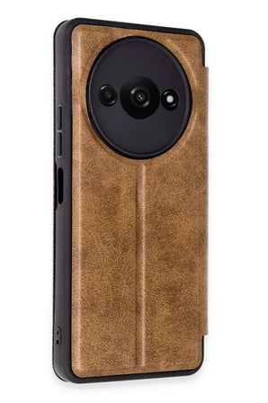 Redmi A3 4G Kılıf Flip Cover - Taba