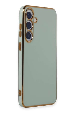 Galaxy S24 Kılıf Volet Silikon - Açık Yeşil