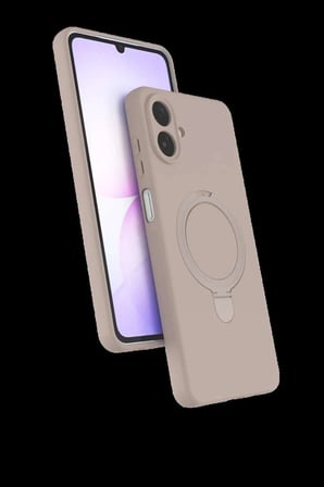 Galaxy A07 4G Regal Magsafe Standlı Kapak - Çöl Titanyum