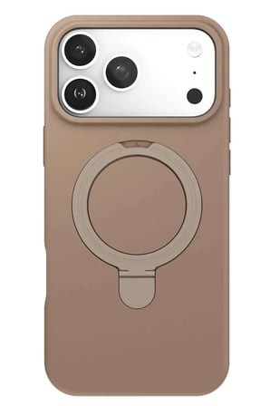 iPhone 17 Pro Max Regal Magsafe Standlı Kapak - Çöl Titanyum