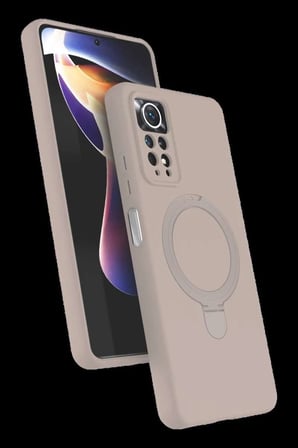 Redmi Note 12 Pro 4G Regal Magsafe Standlı Kapak - Çöl Titanyum