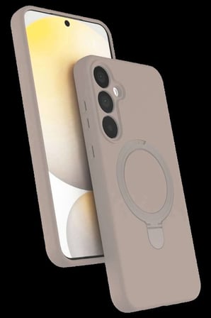 Galaxy A25 5G Regal Magsafe Standlı Kapak - Çöl Titanyum