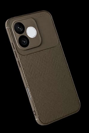 600 Lite Auto Focus Karbon Kapak - Kahverengi