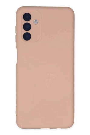 Galaxy A04S Kılıf Nano içi Kadife Silikon - Pudra