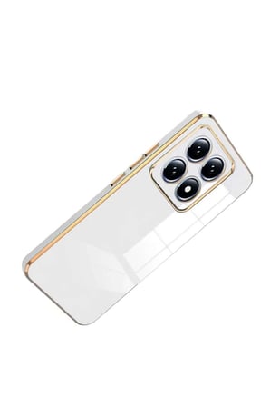 Mi 14T Pro Volet Silikon - Beyaz