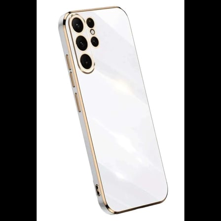 Galaxy S25 Ultra Kılıf Volet Silikon - Beyaz