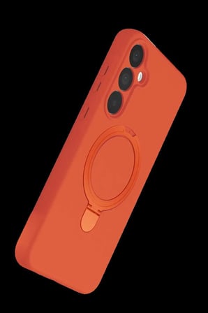 Galaxy A25 5G Regal Magsafe Standlı Kapak - Turuncu