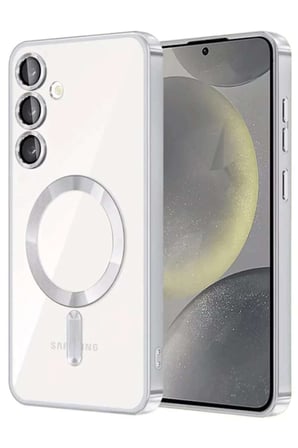 Galaxy A26 Kross Magnetice Kapak - Gümüş