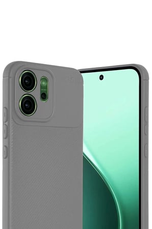 Reno 14F Auto Focus Karbon Kapak - Gri