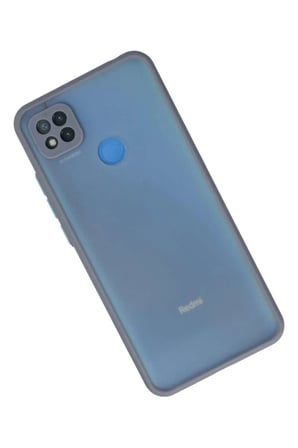 Redmi 9C Kılıf Montreal Silikon Kapak - Gri