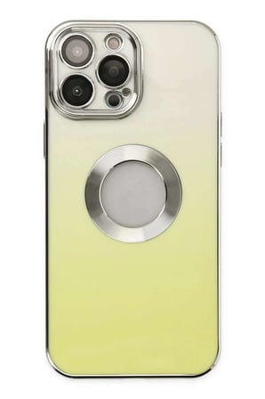 iPhone 13 Pro Max Kılıf Best Silikon - Sarı